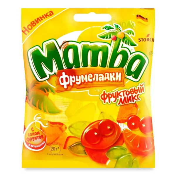 Мармелад жевательный Mamba фруктовый 70 г