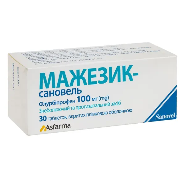 Мажезик-Сановель таблетки 100 мг №30