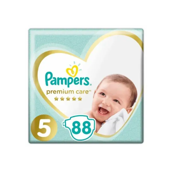 Підгузки дитячі Pampers Premium care junior №88