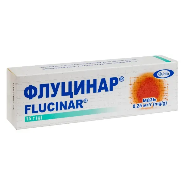 Флуцинар мазь 0,25 мг/г туба 15 г