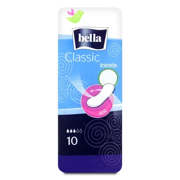 Прокладки жіночі гігієнічні Bella Classic Drainette №10