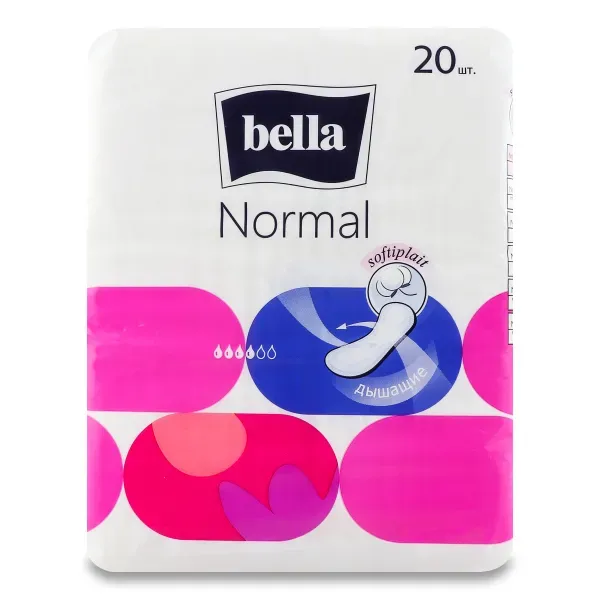 Прокладки жіночі гігієнічні Bella Normal Soft №20
