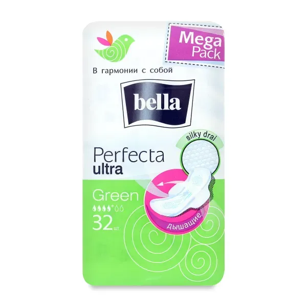Прокладки гигиенические Bella Perfecta Green Drai №32