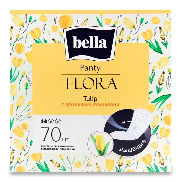 Прокладки Bella flora з ароматом тюльпана №70