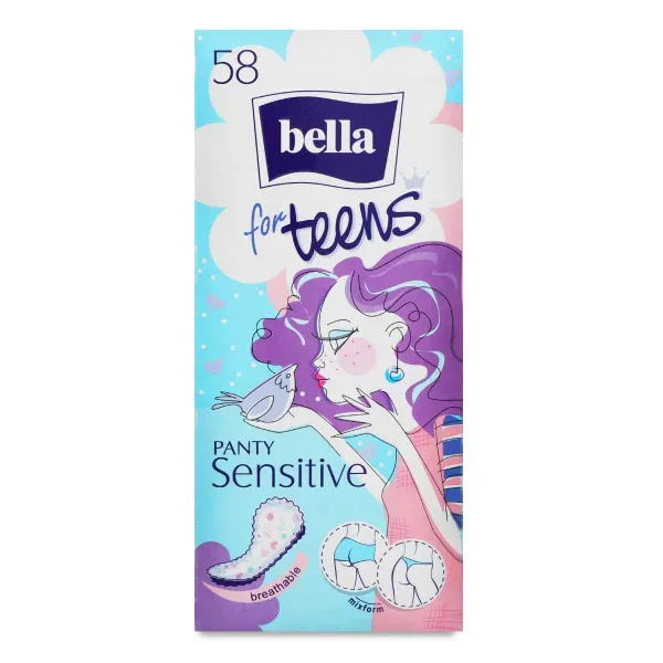 Прокладки гігієнічні Bella Panty for Teens Sensitive №58