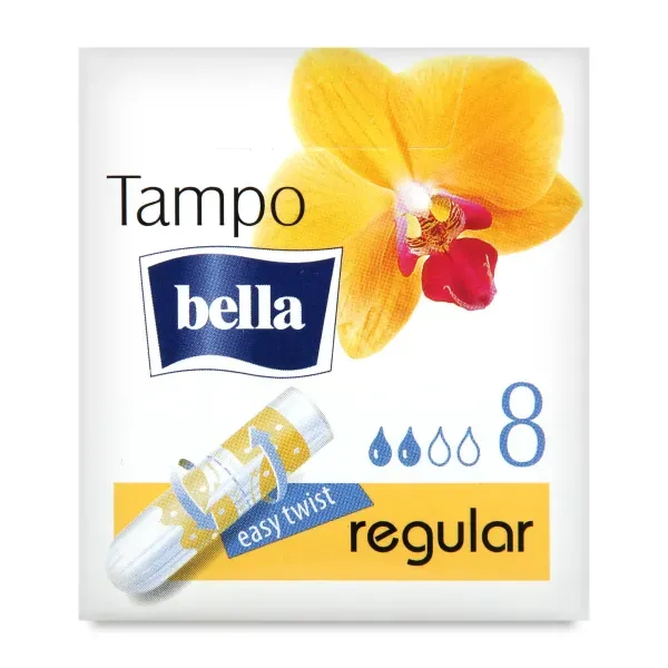 Тампони жіночі гігієнічні Bella tampoo regular №8