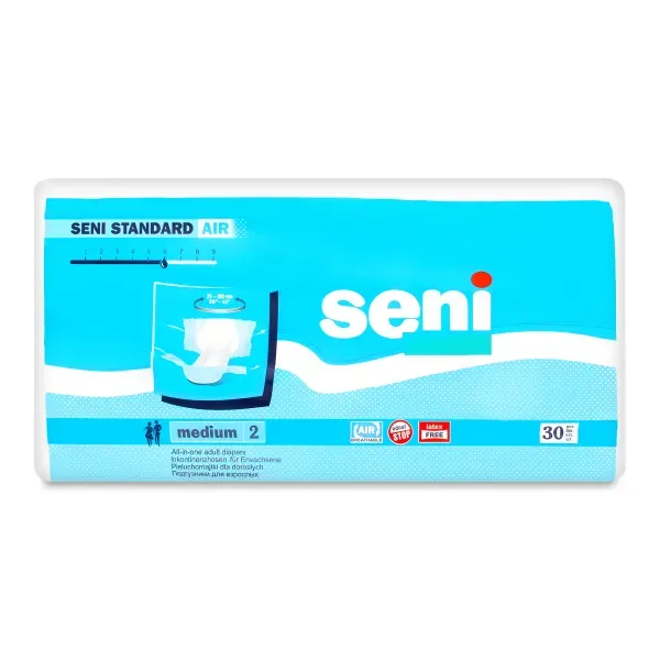 Подгузники для взрослых Seni Standard Air medium №30