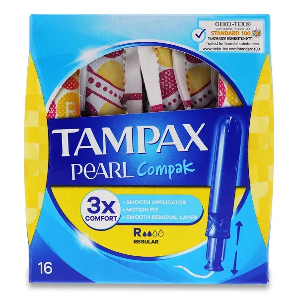 Тампони Tampax Compak Regular Duo №16