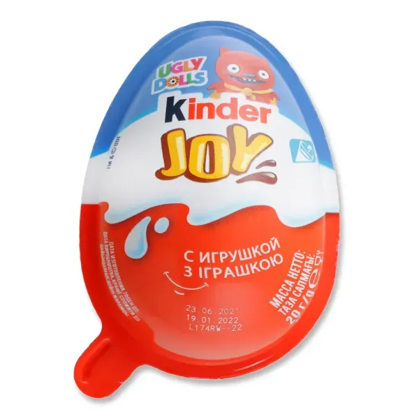 Яйцо шоколадное Kinder Joy 20 г