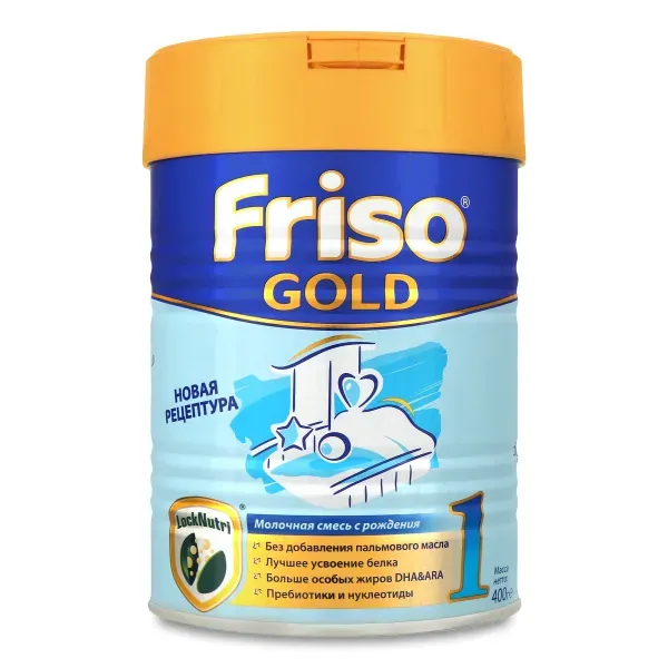 Суміш суха молочна Friso Gold 1 LockNutri з народження і до 6 місяців 400 г