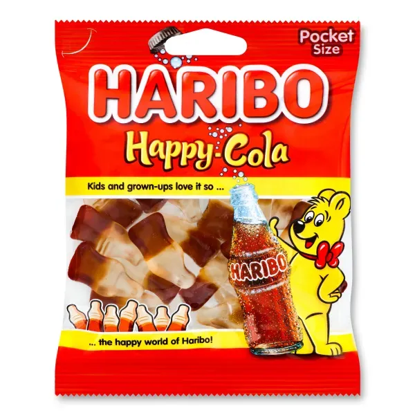 Желейні цукерки Haribo Happy Cola 100 г