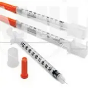 Шприц инъекционный инсулиновый BD Micro-fine plus 1 мл U-40 с иглой 29G (0,33 мм х 12,7 мм) №1