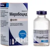 Меробоцид порошок для розчину для ін'єкцій 1000 мг флакон №1