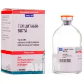 Гемцитабін-Віста порошок ліофілізований порошок для розчину для інфузій 2000 мг флакон №1