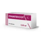 Прамипексол ІС таблетки 0,25 мг блистер №30