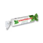 Аскорбинка-КВ таблетки 25 мг в этикетке со вкусом мяты №10