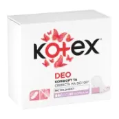 Ежедневные прокладки Kotex Normal Deo+ №56