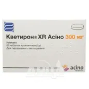 Кветирон XR таблетки 300 мг №60