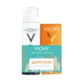 Солнцезащитный крем для лица Vichy Capital Soleil SPF50+ тройного действия 50 мл + подарок