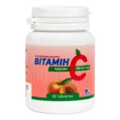 Витамин С 500 мг таблетки жевательные персик №30