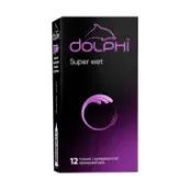 Презервативы Dolphi Super Wet тонкие с обильной смазкой №12