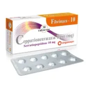 Фібриназа-10 таблетки 10 мг №30