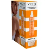 Набор VICHY Капиталь Солей Спрей-флюид солнцезащитный для детей SPF 50+ 200 мл + Косметичка