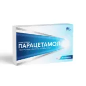 Парацетамол таблетки покрытые оболочкой 500 мг №10