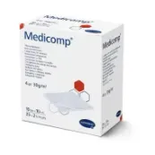 Салфетки стерильные из нетканого материала Medicomp Медикомп 10 см х 10 см по 2 штуки в упаковке №1