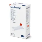 Серветки стерильні з нетканого матеріалу Medicomp Медікомп 10 см х 20 см по 2 штуки в пакунку №1