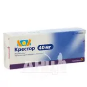 Крестор таблетки вкриті оболонкою 40 мг №28