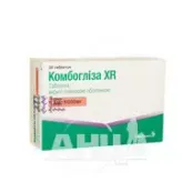 Комбогліза XR таблетки вкриті плівковою оболонкою 5 мг + 1000 мг блістер №28