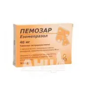 Пемозар таблетки гастрорезистентные 40 мг блистер №14