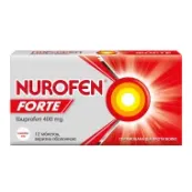 Нурофєн форте таблетки вкриті оболонкою 400 мг блістер №12