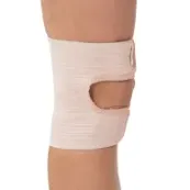 Бандаж для колінного суглобу Торос-Груп розмір 5 (513) з відкритою чашечкою бежевий