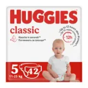 Підгузки дитячі гігієнічні Huggies Classic 5 (11-25кг) №42