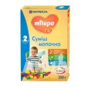 Смесь молочная сухая Milupa 2 для детей от 6 до 12 месяцев 350 г