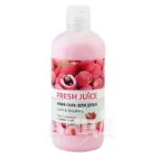 Крем-гель для душа Fresh Juice Litchi & Raspberry 500 мл