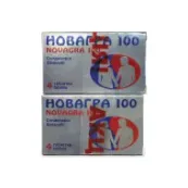 Новагра таблетки 100 мг №4 + 4 акція