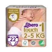 Подгузники для детей Libero Touch 1 2-5 кг №22