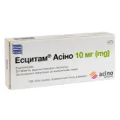 Есцитам Асіно таблетки вкриті плівковою оболонкою 10 мг блістер №30