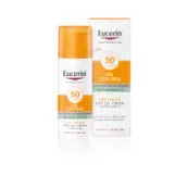 Солнцезащитный гель-крем для лица Eucerin Oil Control с матирующим эффектом с SPF 50+ 50 мл