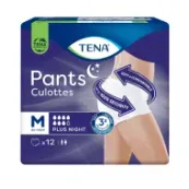 Підгузники-трусики для дорослих Tena pants plus night medium №12