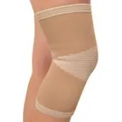 Бандаж Торос-Груп 508-К компресійний на колінний суглоб розмір 2 (M) бежевий