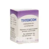 Туліксон порошок для розчину для ін'єкцій 1 г + 500 мг флакон №1