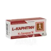 L-карнитин К & Здоровье таблетки 250 мг №60