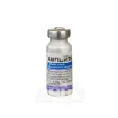 Ампициллин порошок для раствора для инъекций 1 г флакон №1