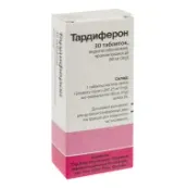 Тардиферон таблетки пролонгированного действия покрытые оболочкой 80 мг №30
